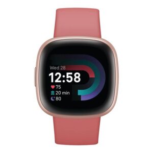 Fitbit Versa Kobberrose Smart Med Bånd Pink Sand 0810038858739