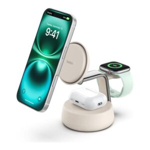Belkin Qi2 3-i-1 Trådløs Oplader til Fitness Tracker