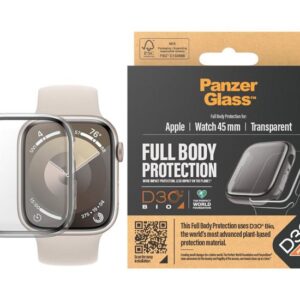 Panzerglass Skærmbeskytter For Smart Watch Fuld Krop Med D3o Transparent 5711724036873