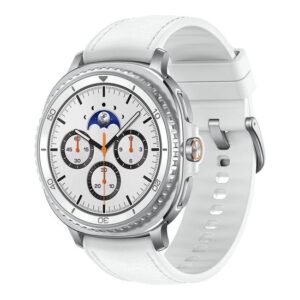 Samsung L505fzwaeub Smartwatch Sportsur  Amoled Digital 438 438 Pixel Berøringsskærm Sølv Gps Satellit 8806097480013