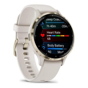Garmin Venu Elfenben Smartwatch med Fitnessfunktioner