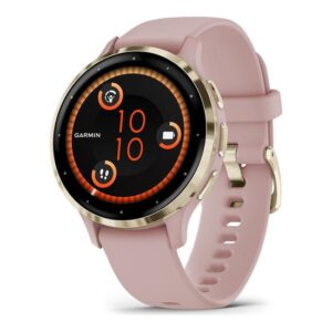 Garmin Venu Smartwatch i Støvrose med Bånd