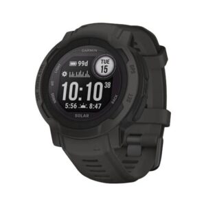 Garmin Instinct Solar Grafit Sportsur med Bånd - Tilbud!