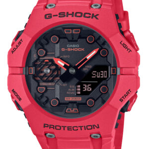Casio B001 4aer Herreur Shock i Rød – Udsalg!