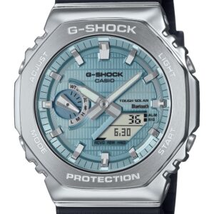 Casio GBM 2100A-1A2ER Herreur - Shock Steel Solar Tilbud!