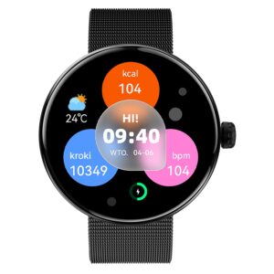 Forever Smartwatch Forevive 365 Black – Fantastisk tilbud!